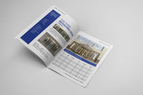 门窗画册设计 平面简集的艺术表达与产品呈现