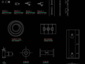 CAD家具厂五金配件及酒店施工图设计资源大全